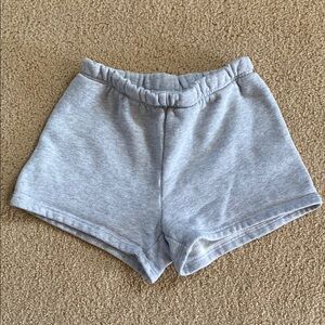 TNA cozy fleece Perfect sweatshirt.   Light Grey.  XXS.  EUC